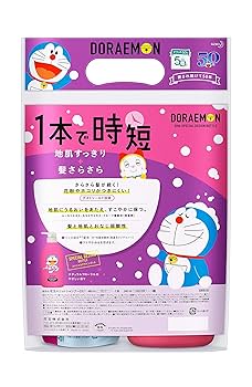 Amazon | メリット リンスのいらないシャンプー ドラえもん 50th